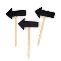 Homeford Mini Chalkboard Wood Stakes, Arrow, 2-Inch, 3-Piece
