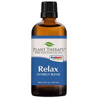Plant Therapy Essential Oil | Relax Synergy | Sleep & Stress Blend | 100% Pure, Undiluted, Natural Aromatherapy, Therapeutic Grade | 100 milliliter (3.3 ounce)