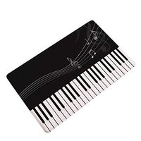 Super1798 Music Note Piano Print Kitchen Bathroom Non-slip Floor Carpet Doormat Pad Rug Decor-4#