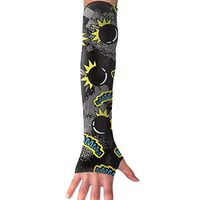 QG ZZX Bomb Funny Pattern Unisex Compression Arm Sleeves UV Protection Performance Arm Sleeve - for Outdoor Sports Baseball,Basketball,Football (1 Pair)