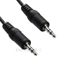 6ft 1/8" 3.5mm Stereo Audio Headphone Cable Cord Male to Male M/M MP3 Aux PC