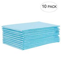 Disposable Bed Pads, Homkare Disposable Incontinence Bed Pads, Disposable Underpads, 1500ml Super Absorbency, Extra Large Waterproof Disposable Bed Mats for Adults, Kids (10 Pads, 32” x 36” Inch)