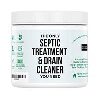 Drain and Septic Tank Cleaner Treatment - Natural Rapport - Professional Strength Holding Tank & Drain Cleaner for Home and RV (Liquid & Packets) (12 Count)