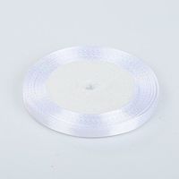 1PC 6mm Reels of Grosgrain Ribbon Roll for Bows Crafts Gifts Party Wedding