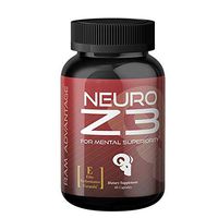 Superior Brain Performance Supplement | Neuro Z3 | Premium Nootropic by RAM ADVANTAGE | Designed to Support Memory, Enhance Focus, Boost Energy and Mental Clarity | 60 (ct)