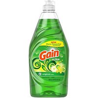 Gain Ultra Dishwashing Liquid Dish Soap, Original Scent - 21.6 Fluid Ounce (Pack of 4)