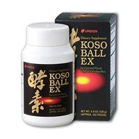 Umeken Special Koso Ball EX, 40 Day Supply- Contain 108 Different Types of Fruit, Vegetables, and Herbs. Small Bottle. 340 Balls. Made in Japan.