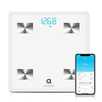 Arboleaf Digital Scale - Smart Scale Wireless Bathroom Weight Scale with iOS, Android APP, Unlimited Users, Auto Recognition Body Status Analyzer
