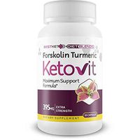 Forskolin Turmeric Ketovit - Keto Maximum Support Formula - Burn More Fat and Lose More Weight - Keto Pills - Keto Weight Loss Pills - Keto Diet Pills
