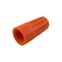Morris Products 23173 Screw On Wire Connector, P3 Type, Orange, 22 - 14 Awg, 4 #16 w/1 #20 min: 1 #18 w/1 #20  Wire Combinations, 600V Max Voltage (Pack of 500)