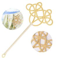 Antique Rattan Beater Handmade in Thailand Swatter Carpet Rug Braided Comforter Beater/Woven Rattan Duster Beater/Swatter/Home Decor