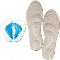 High Heel Pads for Women with 4D High Heel Cushion & Arch, Biege, Size No Size