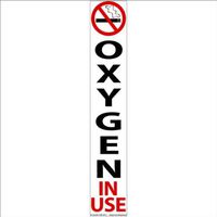 No Smoking Oxygen In Use Magnet - 5 PACK