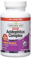 Natures Aid Acidophilus Complex 5 Billion 180 Vcaps - 5 Pack