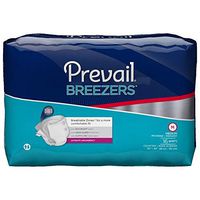 Prevail Breezers Incontinence Protective Underwear, Ultimate Absorbency, Med, 16 Count (Single Pack)