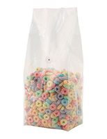 BAP 5 LB Clear Side Gusseted Bag with Valve for Coffee (100 pcs)