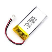 AKZYTUE 3.7V 750mAh 782240 Lipo Battery Rechargeable Lithium Polymer ion Battery Pack with JST Connector