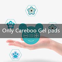 Careboo Replacement Gel Pads Period for Cramps Relief Device,Blue-Green
