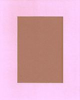 24x36 Baby Pink Picture Mats with White Core, Bevel Cut for 20x30 Pictures