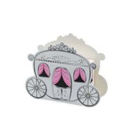 Fun Express - Carriage Treat Boxes - Party Supplies - Containers & Boxes - Paper Boxes - 12 Pieces