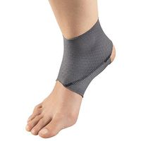 Champion Ankle Brace, Figure 8 Straps, Adjustable Support, Airmesh Fabric, Grey, 2X-Large