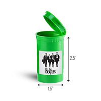 The Beatles Portable Pocket Medicine Pill Box ID 7716G