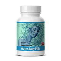 Kidney Support Supplement - Water Away Pills (Diuretic Formula) - Apple Cider Pills Dietary - 1 Bottle 60 Capsules