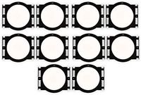 Theater Solutions RK8C in Ceiling Installation Rough in Kit for 8" Speakers 5 Pair Pack