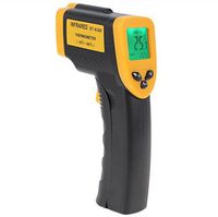FANNEGO Non-Contact Digital Laser IR Infrared Thermometer Gun-58°F to 716°F(-50°C to 380°C) LCD Display With Backlight（Batteries Not Included）