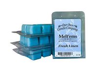 Our Own Candle Company Premium Wax Melt, Fresh Linen, 6 Cubes, 2.4 oz (4 Pack)
