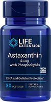 Life Extension Astaxanthin with Phospholipids 4 mg, 30 Softgels