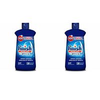 Finish Jet-Dry Rinse Aid, 16oz, Dishwasher Rinse Agent & Drying Agent, 2 pack