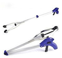 Effortsmy 2 PCS Novelty Foldable Aluminium Pick Up Grabber Trash Clamp Sucti 80.5cm Reaching Aid