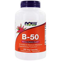 B-50-250 Veg Capsules by NOW