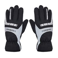 FORESTIME Unisex Winter Gloves Touchscreen Gloves Cycling Gloves Thicken Warm Gloves for Running Climbing Skiing Riding Cycling