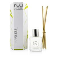 iKOU Aromacology Happiness 9 Months Supply Diffuser Reeds, Coconut and Lime