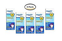 PACK OF 5 - Equate Sugar Free Children's Allergy Relief Loratadine Dye-Free Grape Suspension, 4 Oz