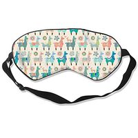 Perfect Gifts - Colorful Llama Fun - Sleep Mask for Woman and Man, Soft Lightweight Contoured Eye Mask, Blackout Blindfold Eye Cover for Travel/Sleep Meditation