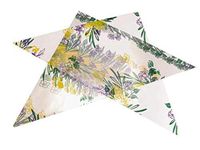 Cut Cello Small Triangles Cellophane for Making Henna Cones - Yellow Flowers