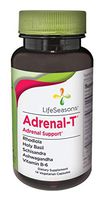 LifeSeasons - Adrenal-T Trial Size - Adrenal Fatigue Support Supplement - Helps Lower Cortisol - Avoid Burnout - Aids Stress Management - Energizing - with Ashwagandha Adaptogens - 14 Capsules