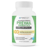 Prevail Probiotics – 40 Billion CFU, Patented Stomach Protection & Deliverability – Best Formula for Immunity & Gut Health – Shelf Stable with Potency Guarantee to Expiration – 1 Month Supply