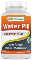 Best Naturals Water Pills with Potassium Tablet, 180 Count