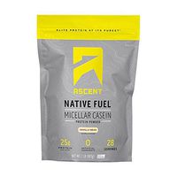 Ascent Native Fuel Micellar Casein Protein Powder - 2 Lbs - Vanilla Bean