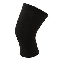 Iumer Knee Brace Support Compression Sleeves Kneelet Wraps Pads Wraps for Arthritis Running Pain Relief Injury Recovery Basketball,Black,M 11.4in