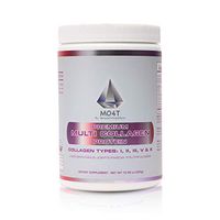 MO4T Premium Multi Collagen Peptides Powder | Paleo Friendly & Gluten, Sugar, Lactose and Dairy Free Hydrolyzed Collagen | Non-GMO | Ideal for Keto Diets | Dissolves Easily in Coffee and Shakes