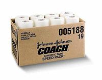 Johnson & Johnson Athletic Tape Coach Sports Tape 2" 24 Pack