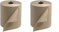 Tork 290088 Universal Single-Ply Hand Roll Towel, Natural, Pack of 6 (2-(Pack))