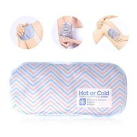 Hilph® Reusable Gel Ice Pack for Injuries, Soft Hot Cold Ice Pack for Muscles, Flexible Gel Cold Pack Helps Sooth Pain Relief, Rehabilitation Like Shoulder, Upper/Lower Back, Knee, Neck- Medium