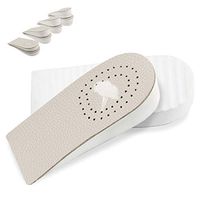 Kalevel Heel Lift Inserts Height Increase Insole Men Women 1.2 Inch Elevator Shoe Inserts Invisible Half Shoe Insoles (1.2in)