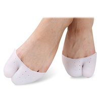 JIAHAO 1 Pair Gel Soft Silicone Pads Caps Feet Cushions Protector Toe Pain Relief Care Tools,Ballet Shoes